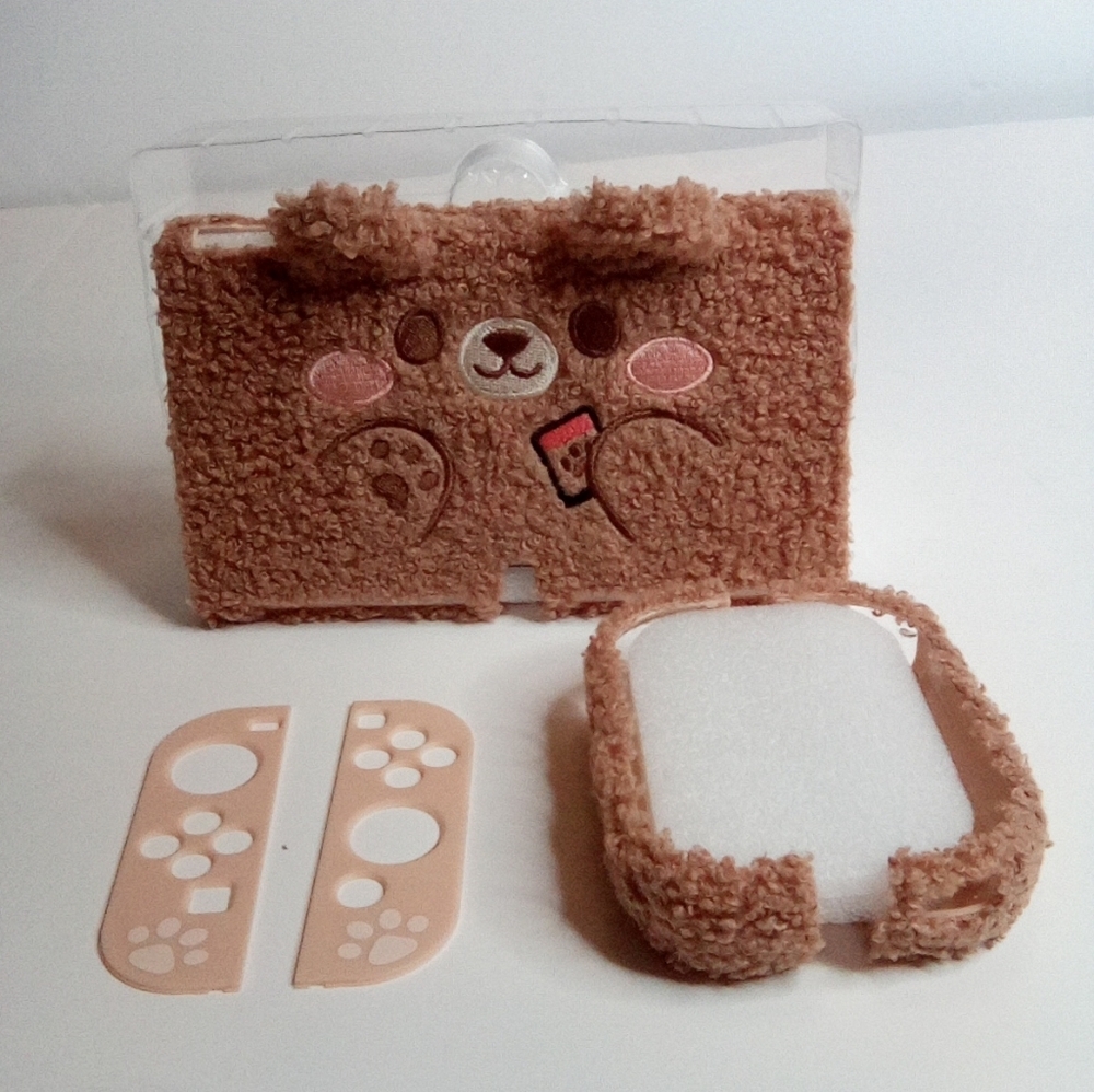 Geekshare Cute Plush Protective Case Cover Compatible With Switch-Shock - Picture 7 of 10